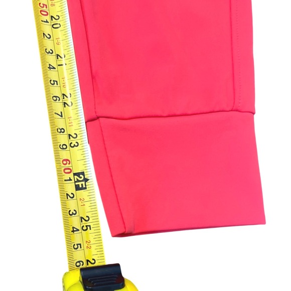 Halara Jogger Pants Neon Coral Athletic Activewear Size Small Petite NWT - Picture 8 of 9